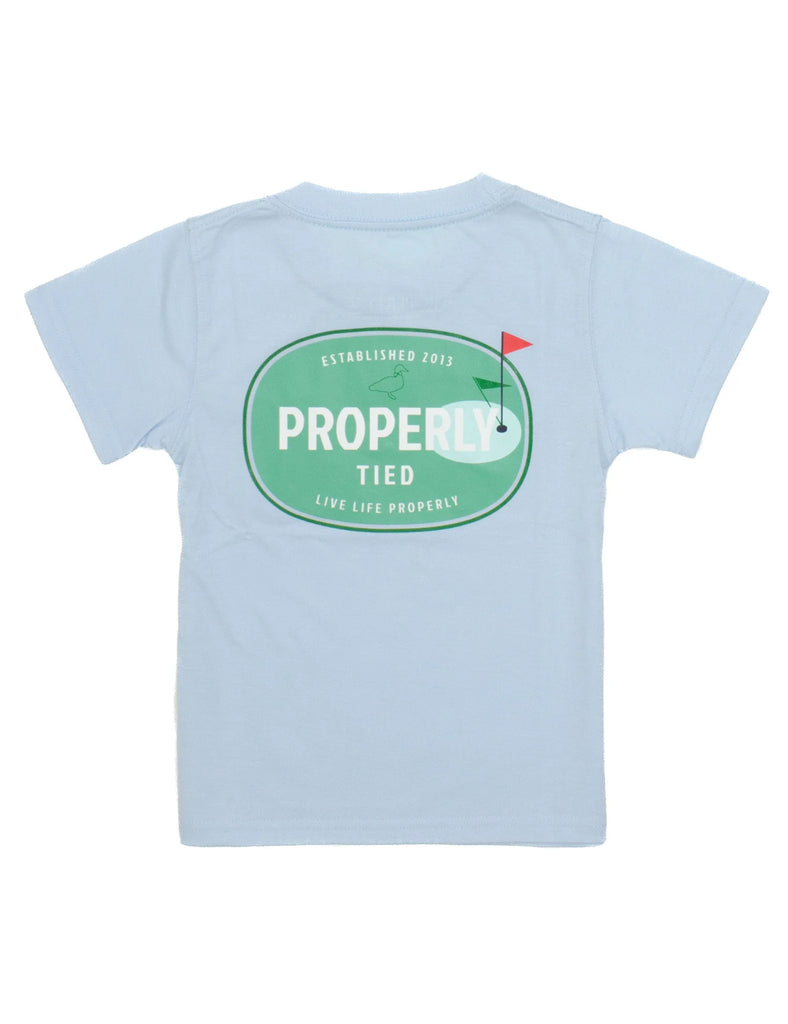 Properly Tied Boys The Links SS Tee