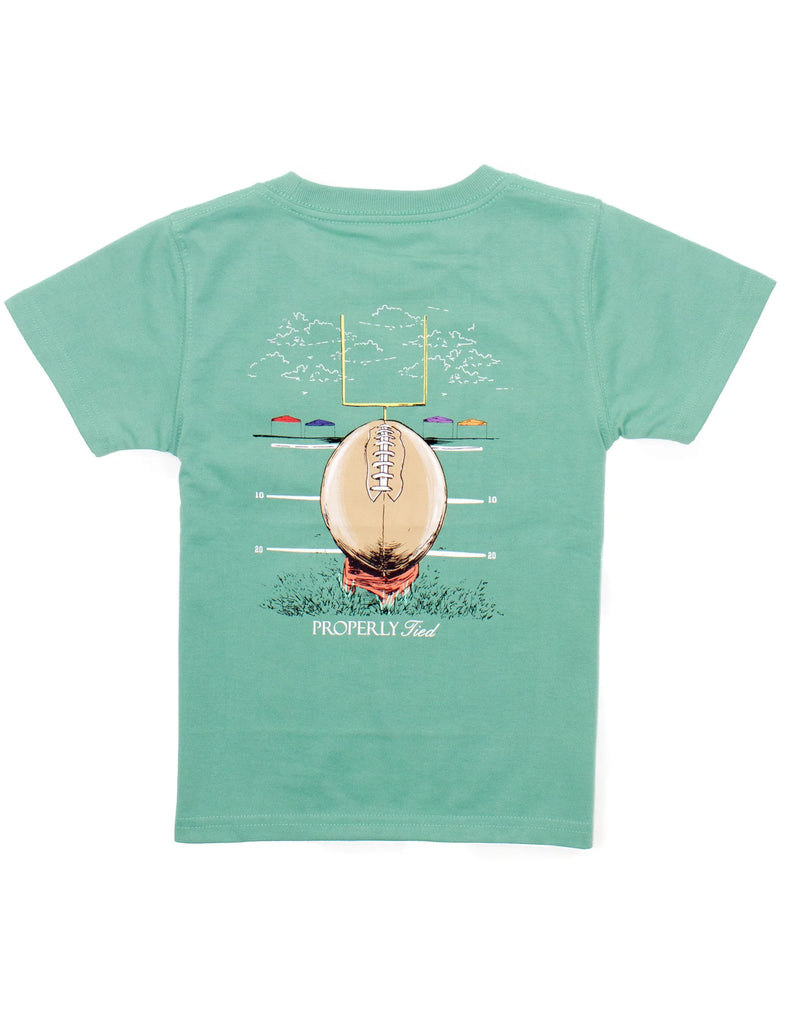 Properly Tied Boys Field Goal SS Tee