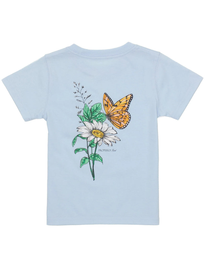 Properly Tied Girls Butterfly Tee