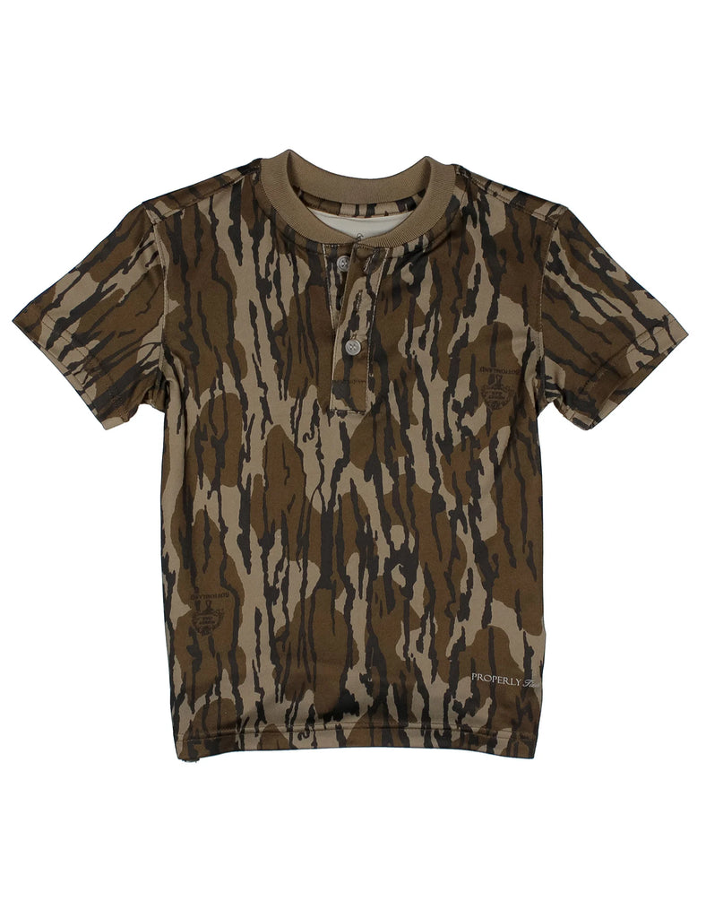 Properly Tied Boys Ravine Henley Top