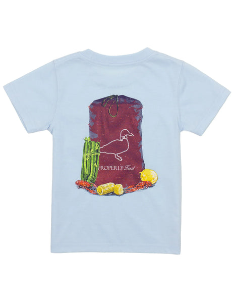 Properly Tied Crawfish Sack Short Sleeve Tee