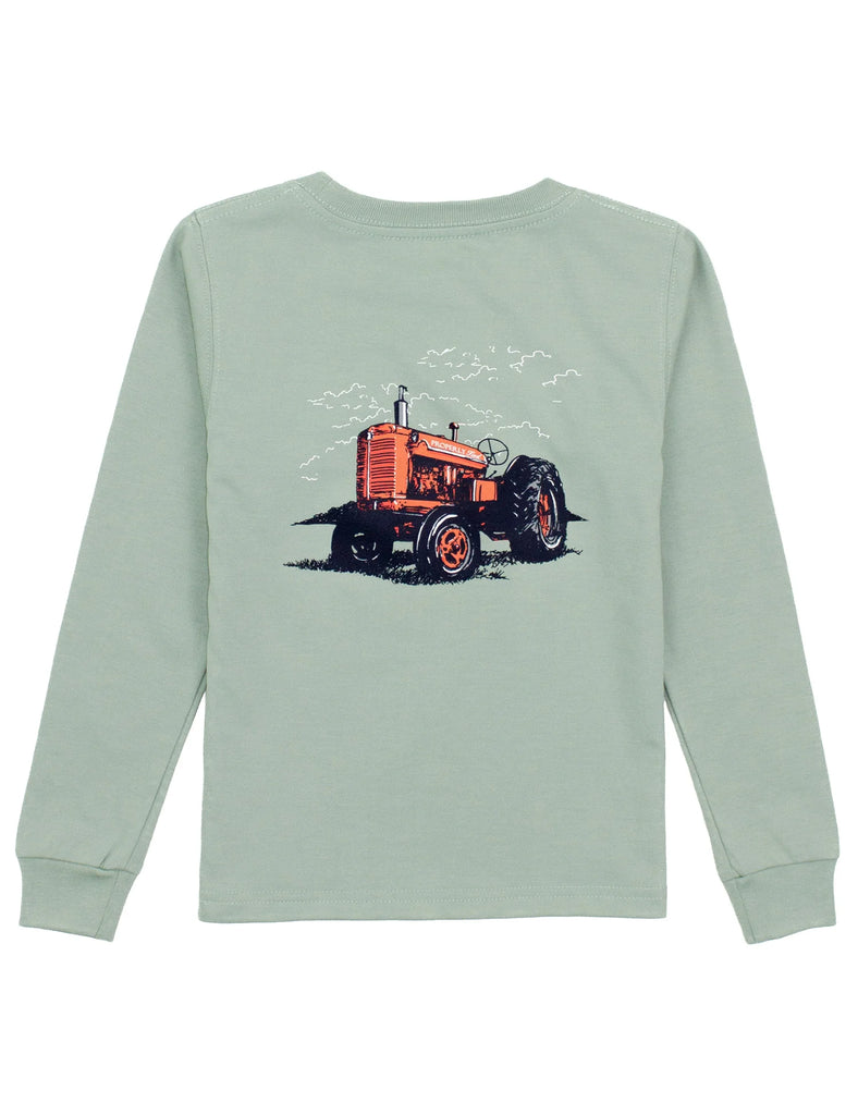 Properly Tied Boys Tractor LS Tee