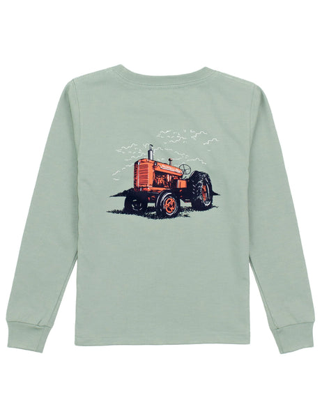 Properly Tied Boys Tractor LS Tee