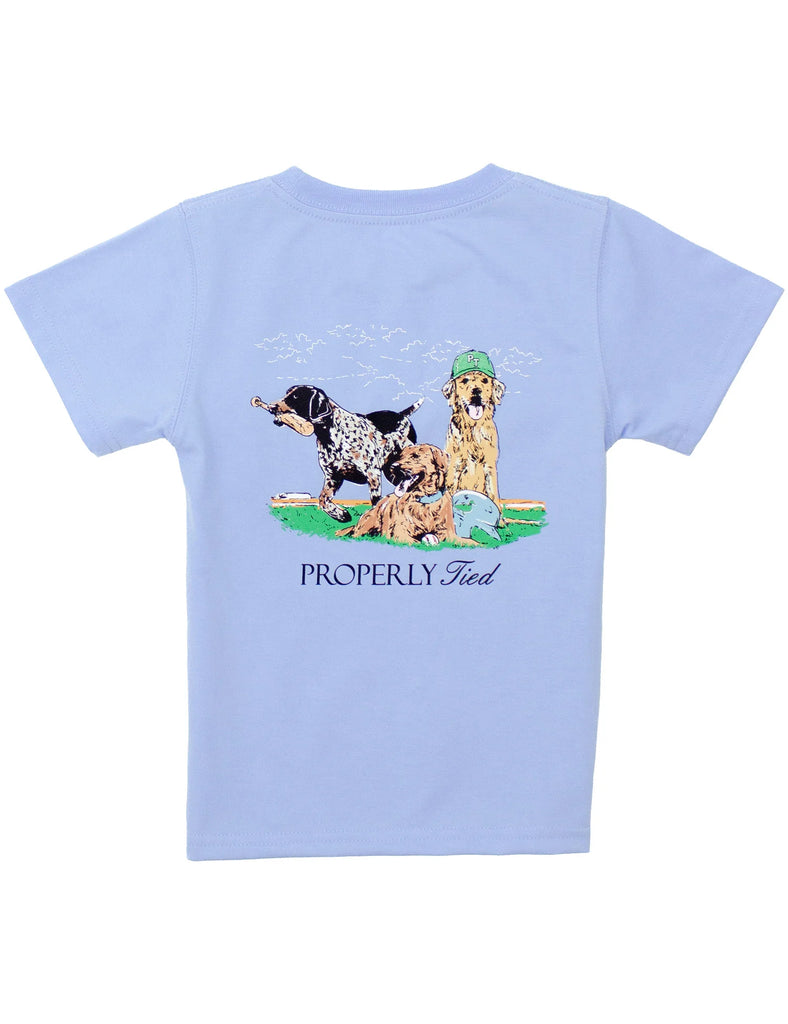 Properly Tied Boys Diamond Dogs SS Tee