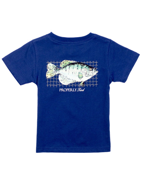 Properly Tied Boys Crappie SS Tee