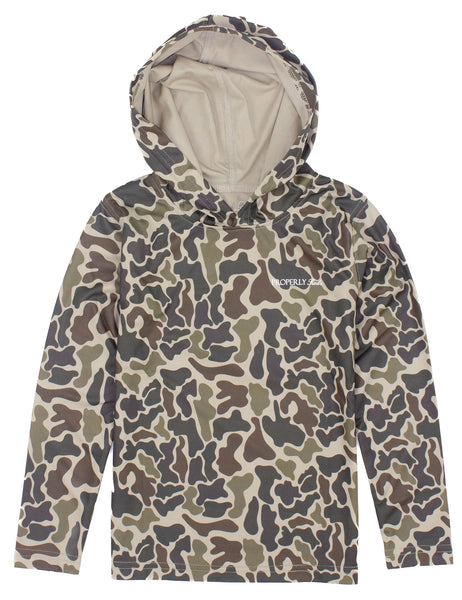 Properly Tied Boys Sportsman Performance Hoodie