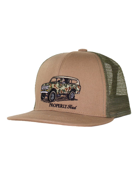 Properly Tied Boys Trucker Hat