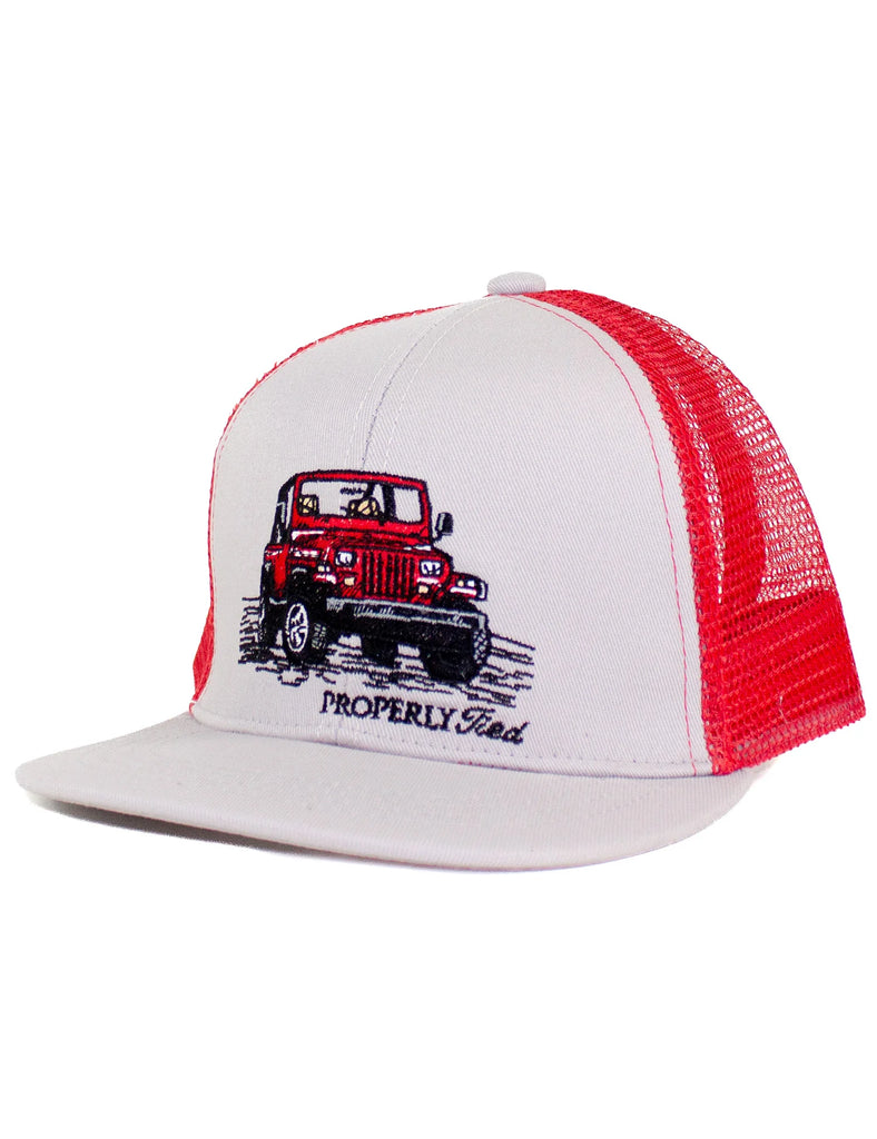 Properly Tied Boys Trucker Hat