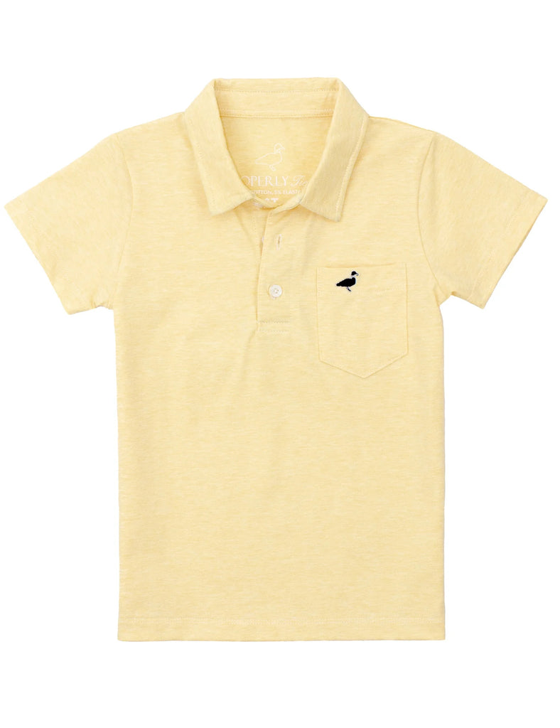 Properly Tied Boys Harrison Pocket Polo Tee