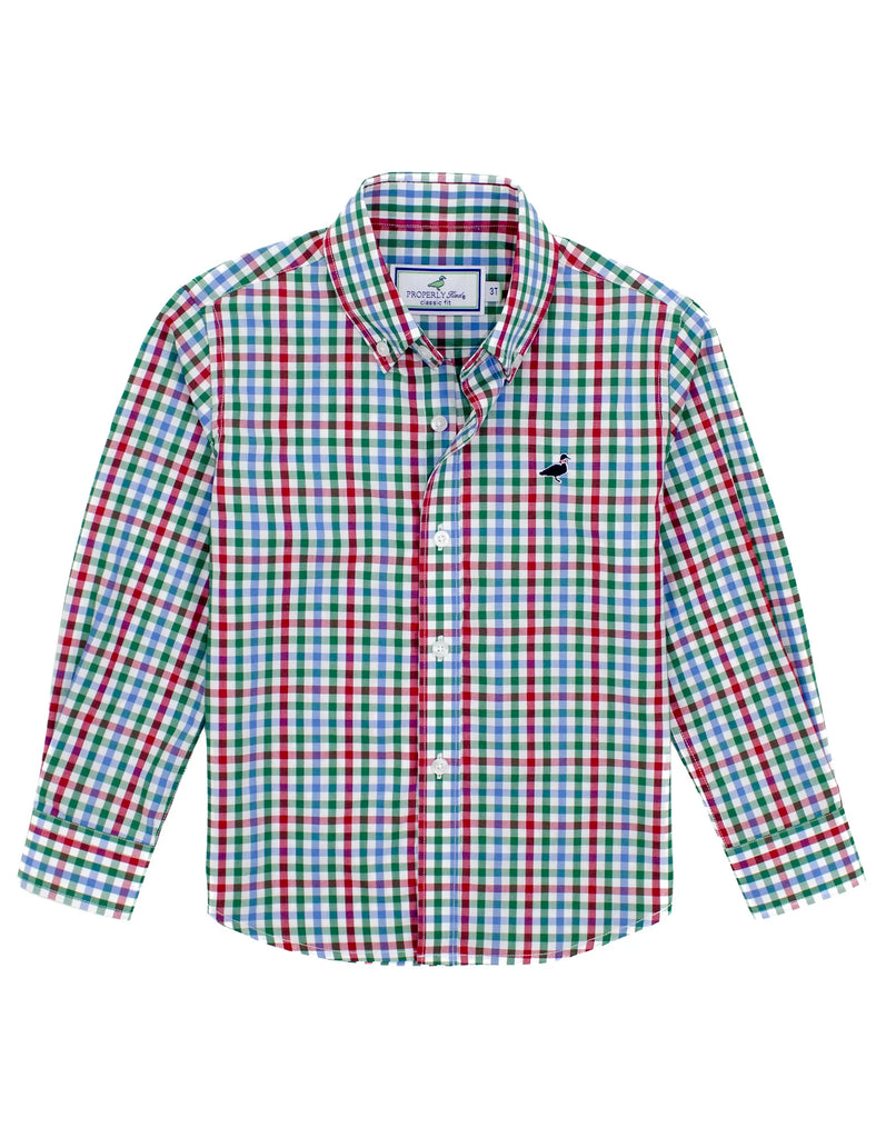 Properly Tied Boys Seasonal Sportshirt