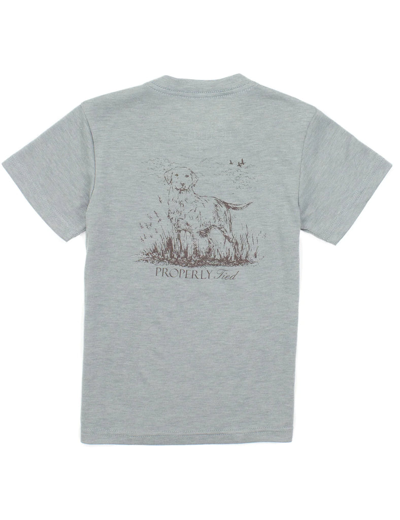 Properly Tied Boys Portland Pocket Labrador Tee