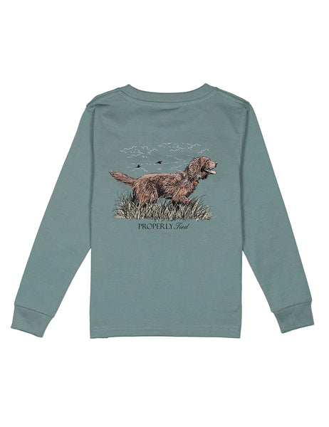 Properly Tied Boys Boykin LS Tee