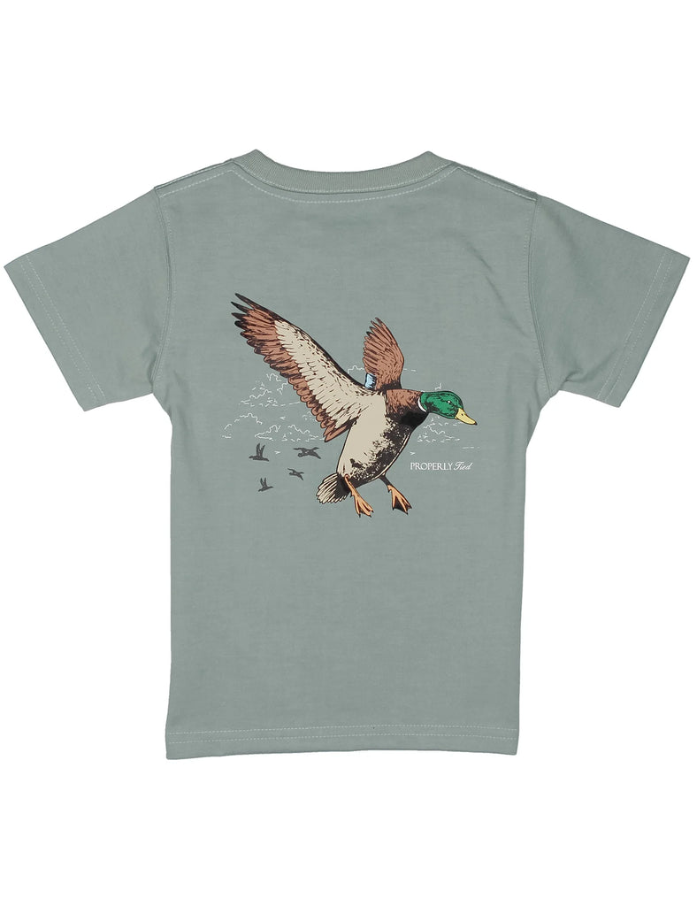 Properly Tied Boys Mallard Flight SS Tee