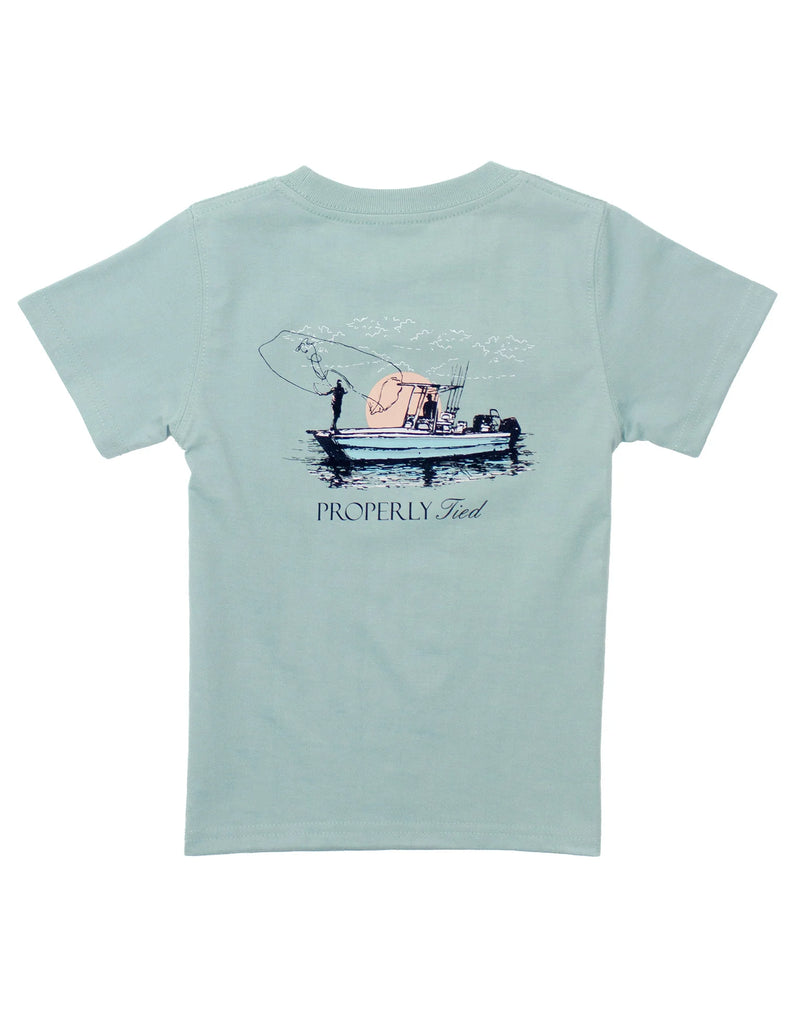 Properly Tied Boys Cast SS Tee