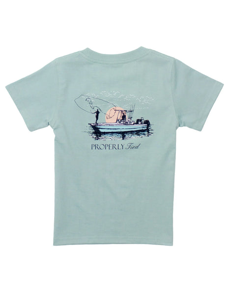 Properly Tied Boys Cast SS Tee