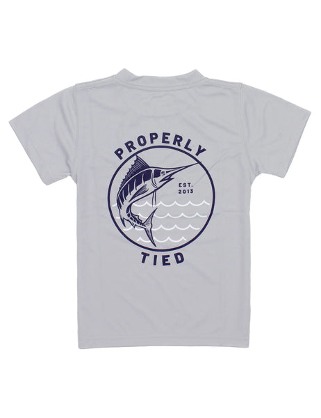 Properly Tied Boys Performance SS Tee