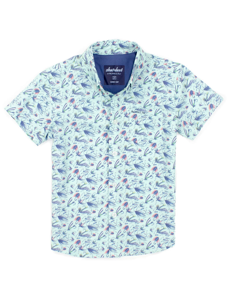 Properly Tied Boys Shordees Summer Shirt
