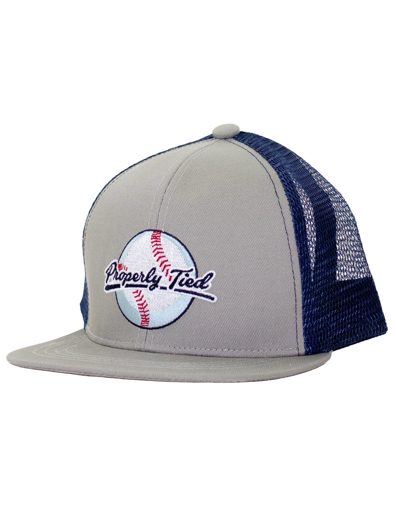 Properly Tied Boys Baseball Trucker Hat