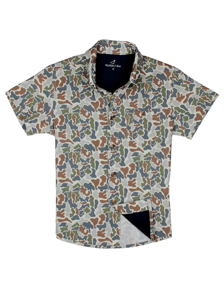 Properly Tied Boys Sportsman Field Shirt