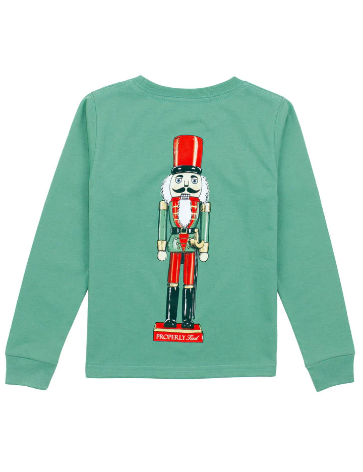 Properly Tied Boys Nutcracker LS Tee