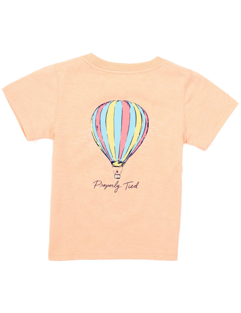 Properly Tied Girls Hot Air Balloon SS Tee