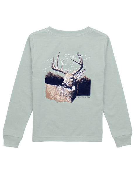 Properly Tied Baby Buck LS Tee