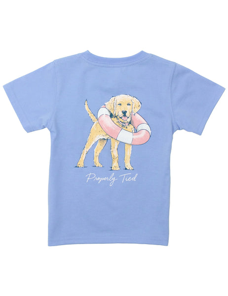 Properly Tied Girls Lifeguard Pup SS Tee
