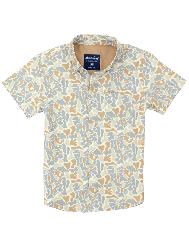 Properly Tied Boys Shordees Summer Shirt