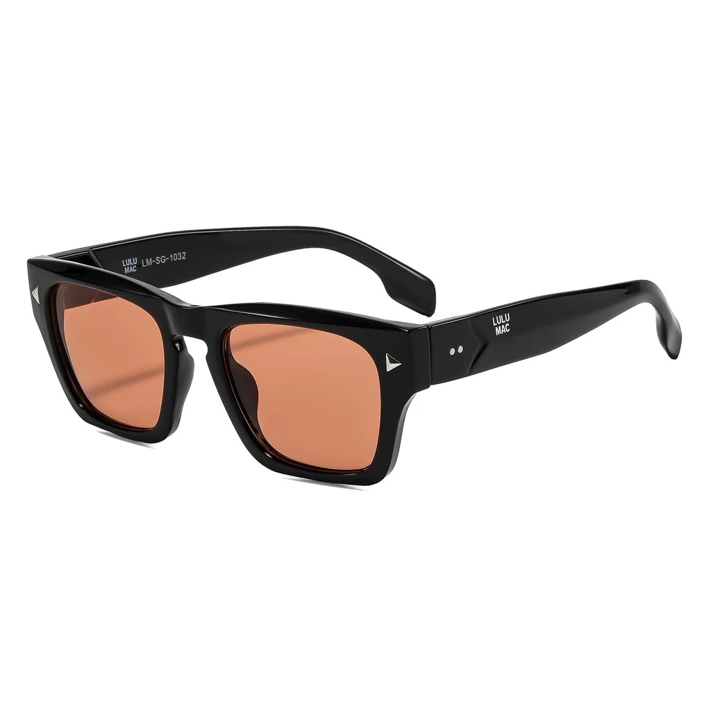 Lulu Mac Black Bella Sunglasses