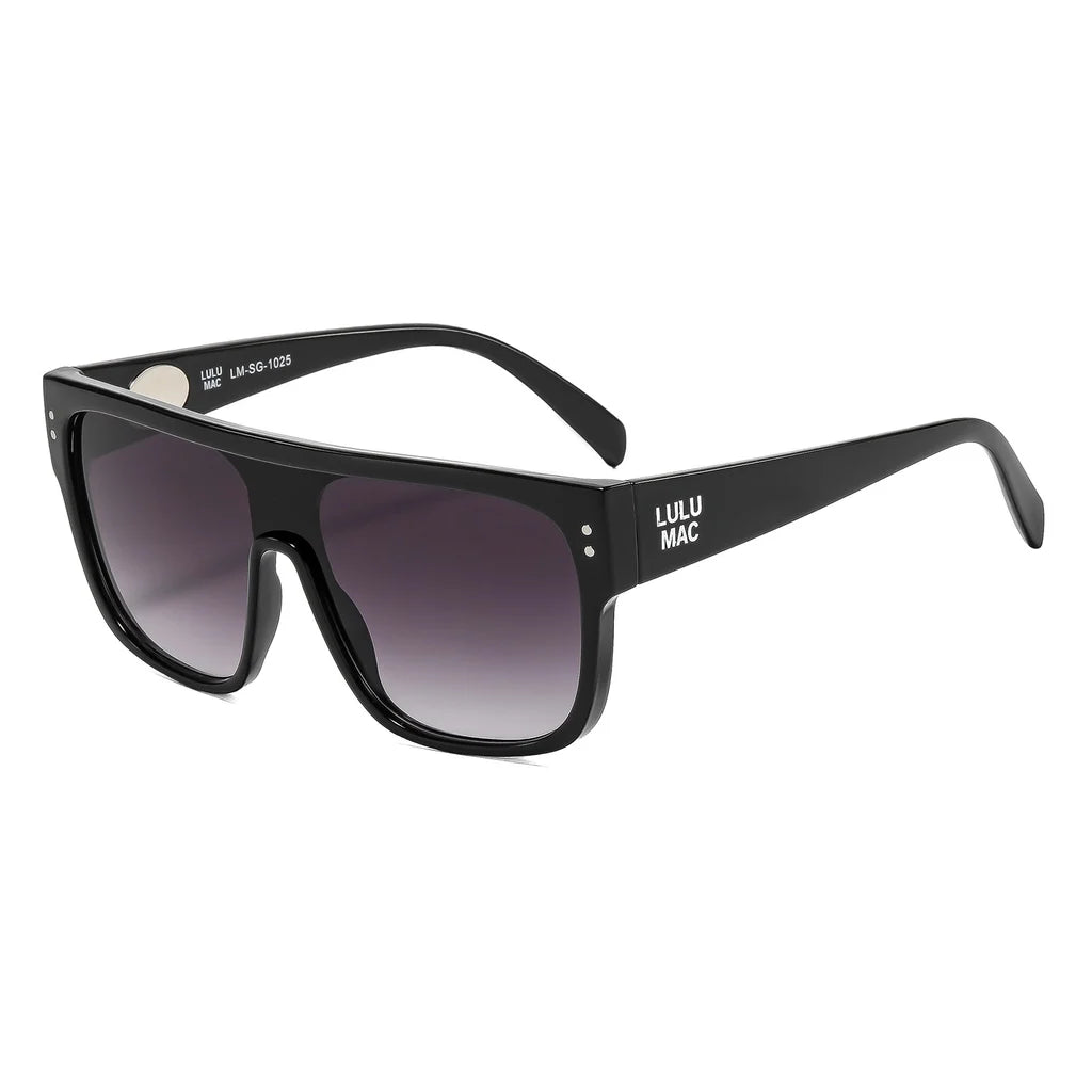 Lulu Mac Black Elliot Sunglasses