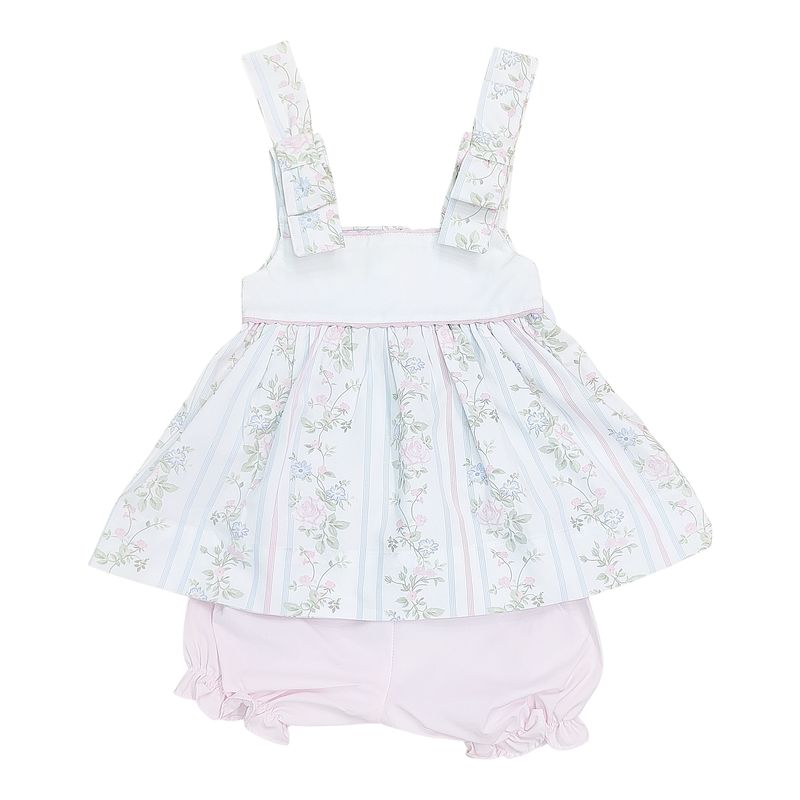 Valerie Floral Print Bloomer Set