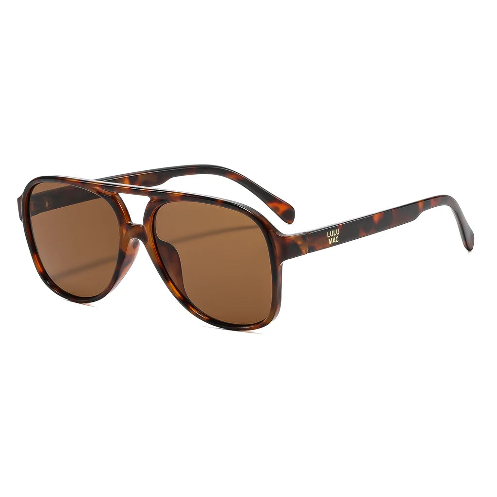 Lulu Mac Tortoise Paige Sunglasses